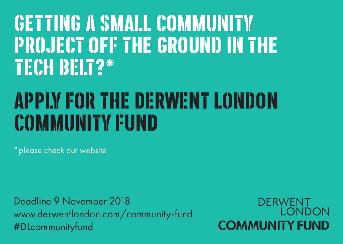 Launch of autumn 2018 Community Fund in Tech Belt image